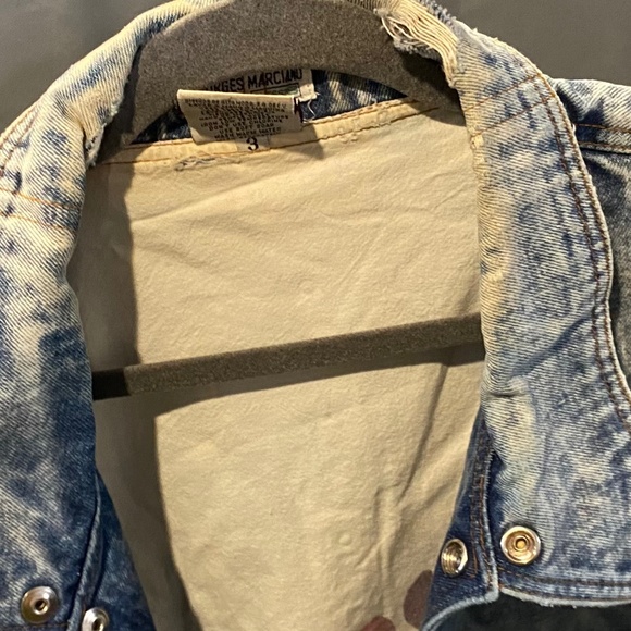 *VINTAGE* 1980'S GEORGES MARCIANO FOR GUESS - Picture 5 of 9